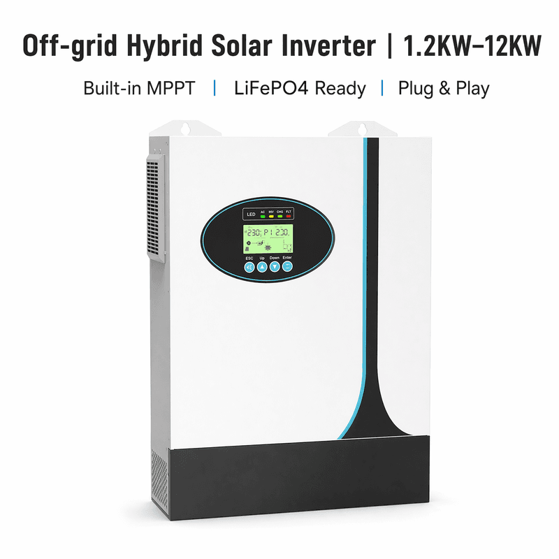 NKH Off-grid Hybrid Solar Inverter 1.2~12kW - 1